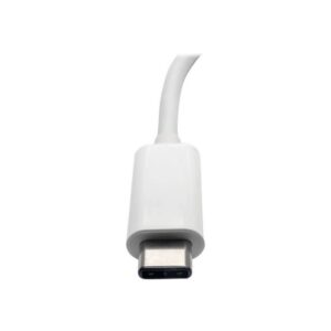 Adaptador Usb C Multipuerto Con Vga, Usb A, Gbe Y Carga Pd Blanco