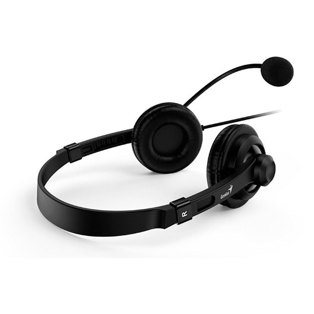Auriculares Usb Genius Hs 230U Con Diadema Color Negro