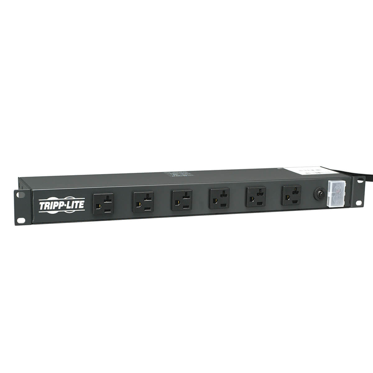 Barra De Contactos Tripp Lite Rs 1215 20T Para Rack 1U, 120V, 20A, 12 Tomacorrientes, Cable 4.57M, L5 20P Eaton