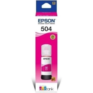 Botella De Tinta Epson T504320 Al Magenta Para L4150 / L4160 Rendimiento De 6000 Páginas