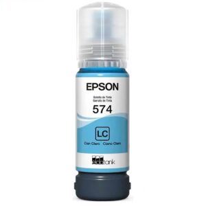 Botella De Tinta Light Cyan Epson T574520 Al Para Ecotank L8050 Recarga De Tinta Original