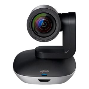 Cámara De Videoconferencia Logitech 1080 Hd Para Empresas Color Negro