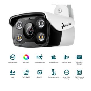 Cámara De Vigilancia Vigi C340 4Mm, Alta Definición