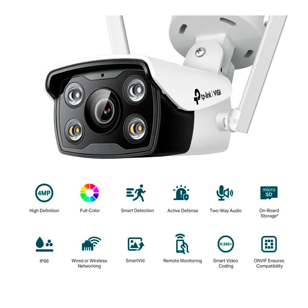 Cámara De Vigilancia Vigi C340 W 4Mm Seguridad Cctv Hd