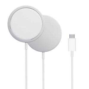 Cargador Inalámbrico Magsafe Para Iphone Apple Color Negro