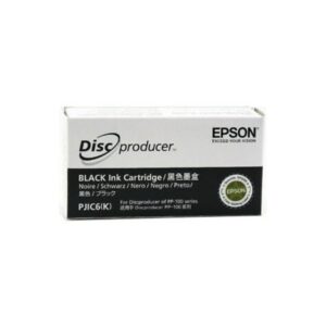 Cartucho De Tinta Negro Epson C13S020452 Para Discproducer Modelos Pp 100, Pp 100Ap, Pp 100Ii, Pp 50