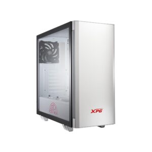 Chasis Xpg Invader X Btf White Atx Mid Tower Case Reverse Motherboard Support, Usb C, Dual Usb, Hd Audio, 5X120Mm Fans, 2 Year Warranty