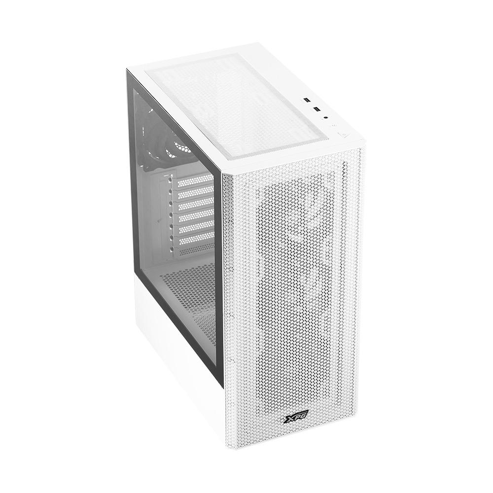 Chasis Xpg Valor Mesh Atx Mid Tower Case Black With Usb Ports, Hd Audio, 3.5 Drive Bays, Front And Rear Fans 2 Year Warranty