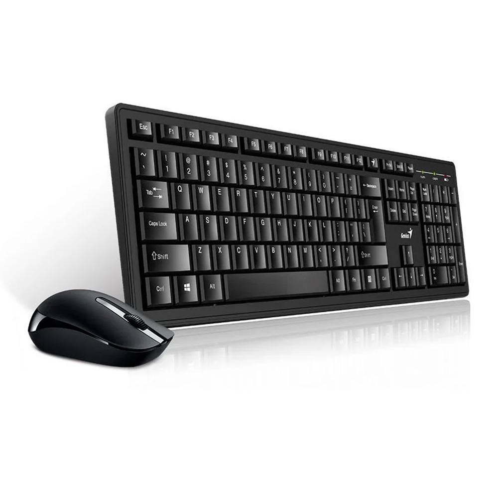 Combo Inalámbrico Teclado Y Mouse Genius Km 8101 Conectividad Sin Cables