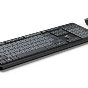 Combo Teclado Inalámbrico Km 8200 Conectividad Eficiente Y Diseño Ergonómico