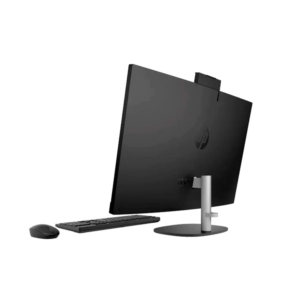 Computador Todo En Uno Hp All In One 24 Cr0007La Desktop Pc Ryzen 5 7520U, 8Gb Lpddr5, 512Gb Ssd, 23.8 Fhd Ips Anti Glare Display, Jet Black, Fhd Ir Webcam, Freedos