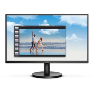 Monitor Profesional Aoc 27 Pulgadas Full Hd Ips 100Hz 4Ms Vga Hdmi Con Base Fija Y Kensington Lock Adaptive Sync