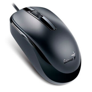 Mouse Alámbrico Genius Dx 120 Usb, Color Negro