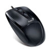 Mouse Alambrico Genius Dx 150X Usb Negro Óptimo Para Oficina Y Hogar