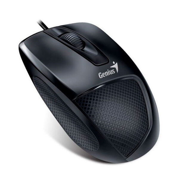 Mouse Alambrico Genius Dx 150X Usb Negro Óptimo Para Oficina Y Hogar