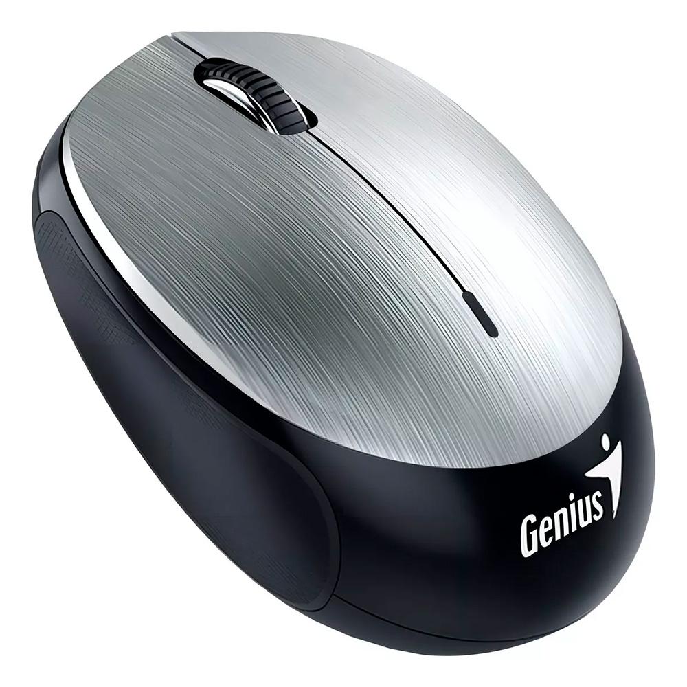 Mouse Bluetooth Genius Nx 9000Bt Plateado Inalámbrico