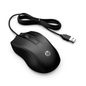 Mouse Hp 100 Con Cable Color Negro Alta Precisión Y Durabilidad