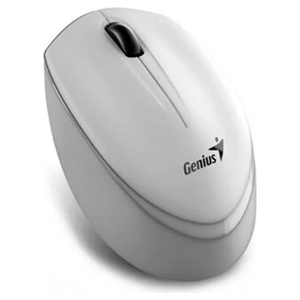 Mouse Inalámbrico Genius Nx 7009 Blanco Ergonómico Y Preciso