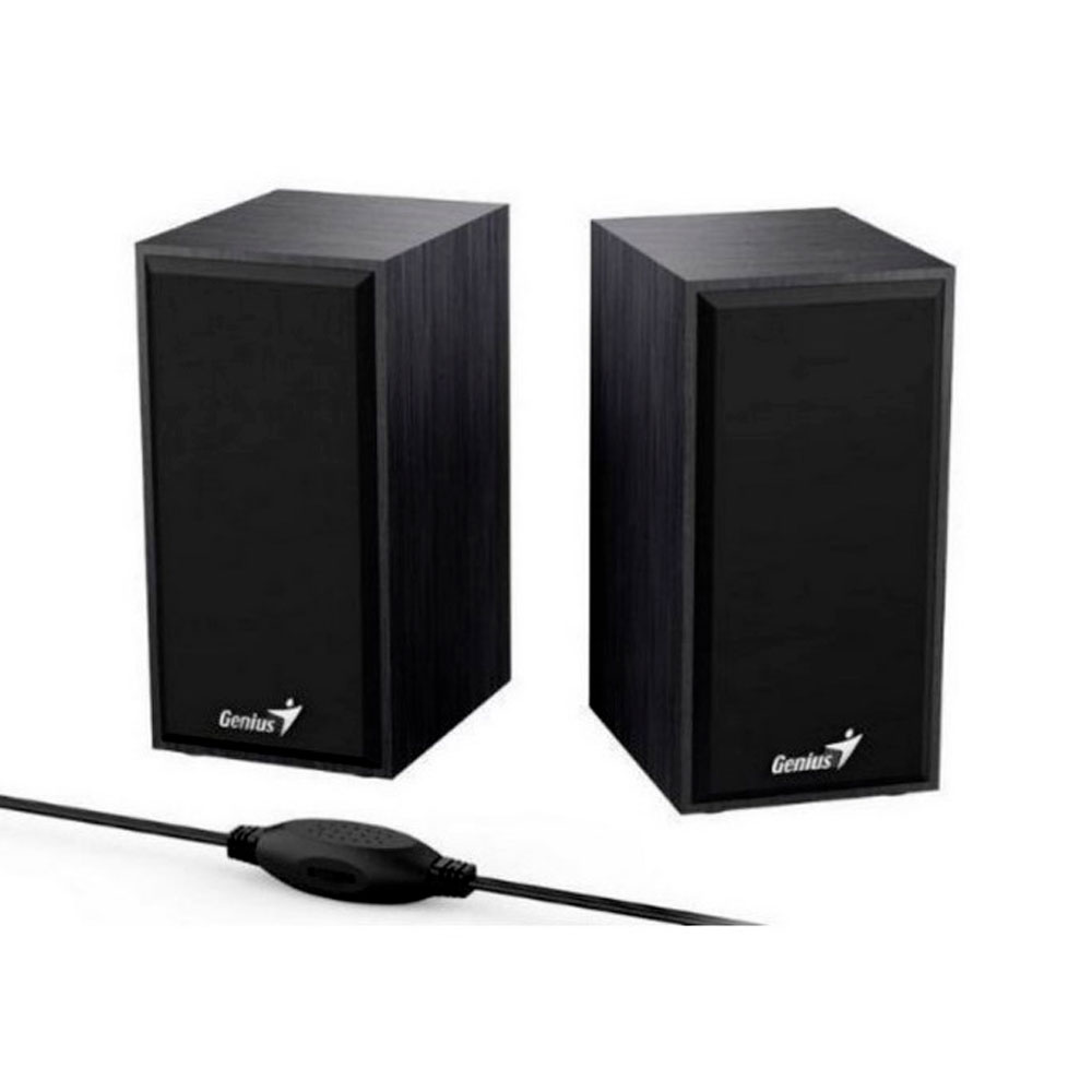 Parlante Usb Genius Sp Hf180, 6W, Color Negro Altavoz De Alta Fidelidad