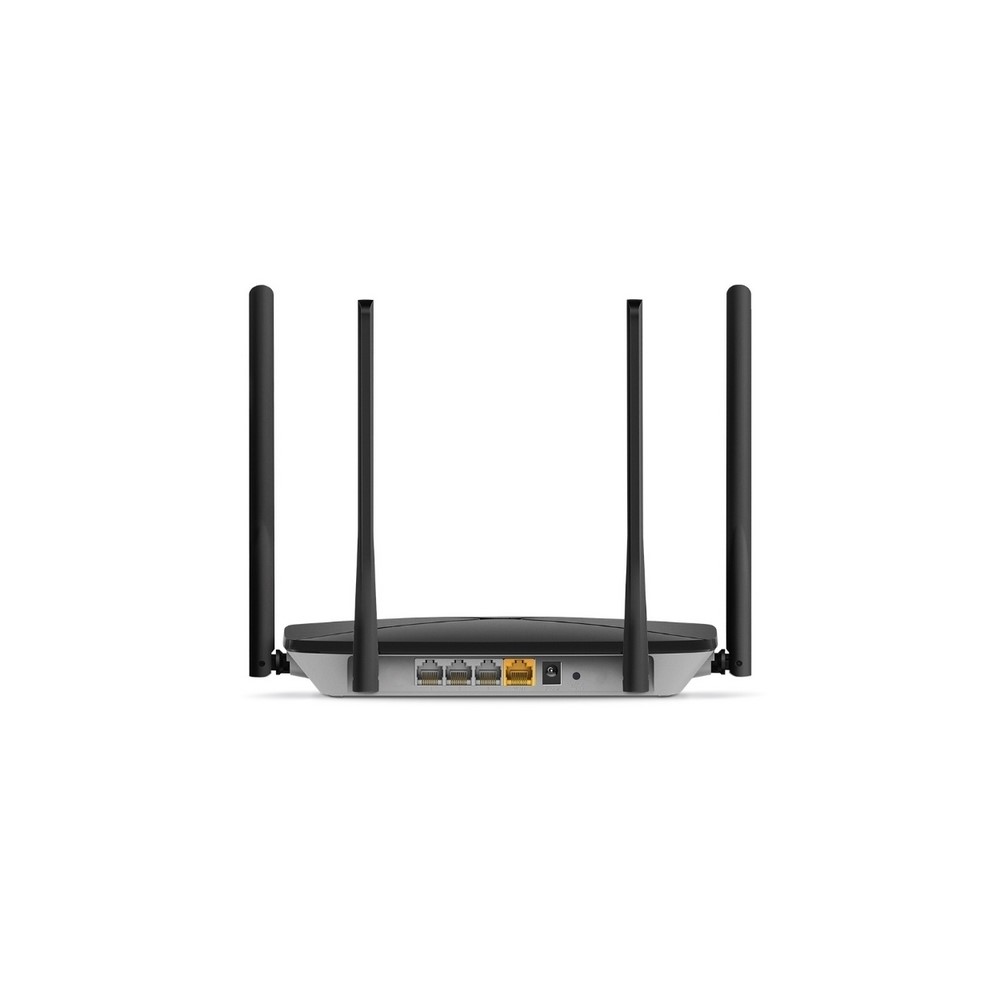 Router Gigabit Inalámbrico Doble Banda Mercusys Ac1200 Negro