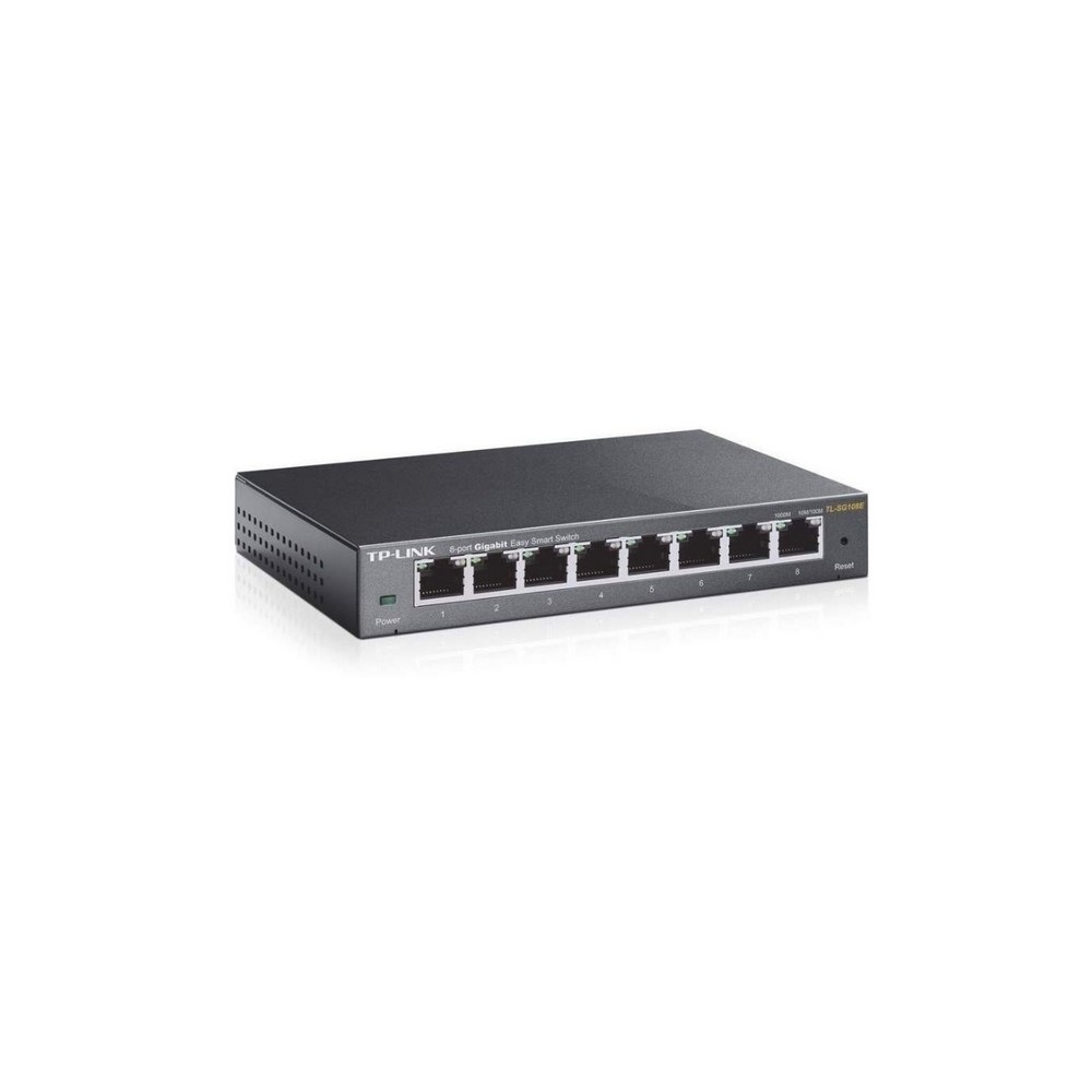 Switch Gigabit Inteligente Tp Link De 8 Puertos