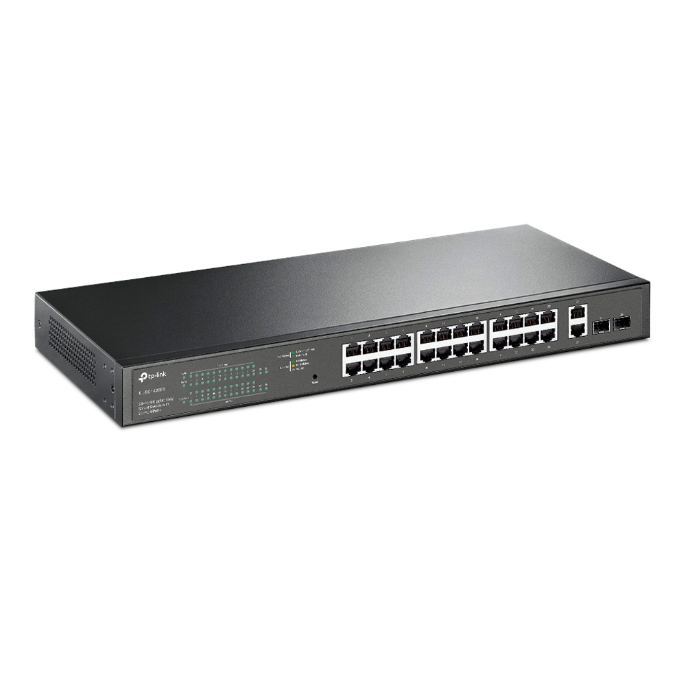 Switch Gigabit Poe De 24 Puertos Tl Sg1428Pe Para Empresas Y Redes Profesionales