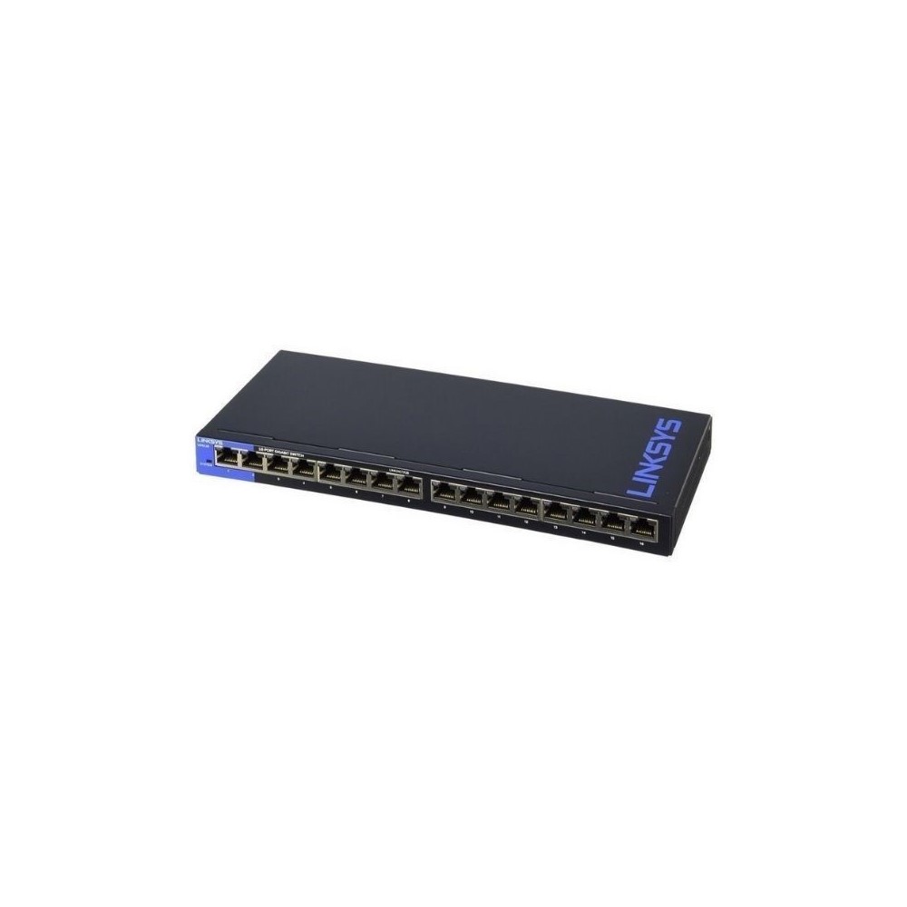 Switch Gigabit Poe Linksys De 16 Puertos Modelo Avanzado