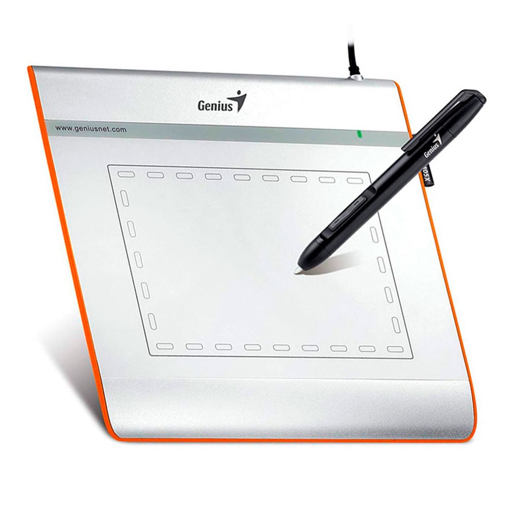 Tabla Digitalizadora Genius Easypen L405X Plata, Tableta Gráfica Con Stylus