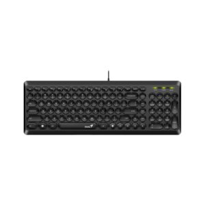 Teclado Alambrico Usb Genius Slimstar Q200 Color Negro