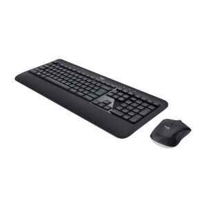 Teclado Y Mouse Inalámbricos Logitech Mk540 Combo Usb, Layout Español, Color Negro