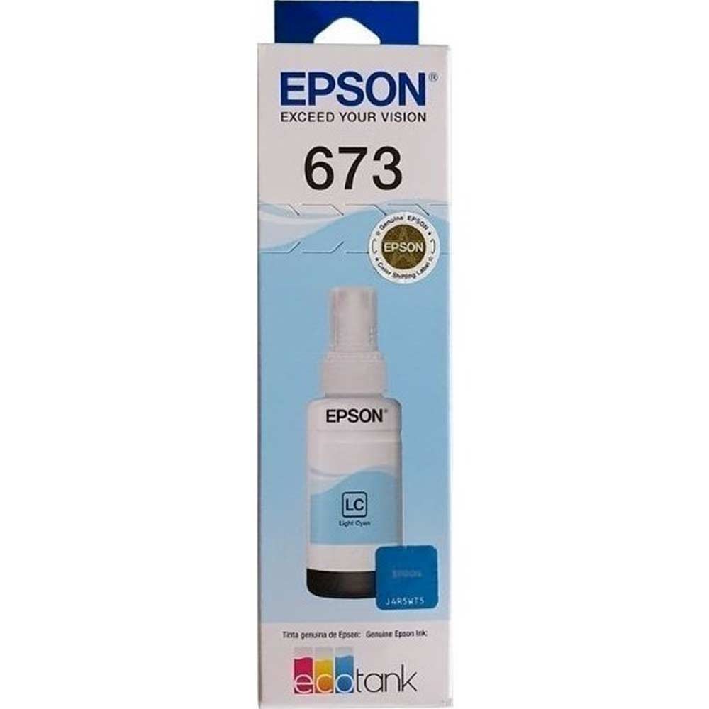 Tinta Epson T673520 Cian Claro Para L800/L805 Botella Original