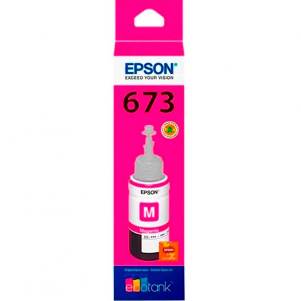 Tinta Magenta Epson T673320 Para L800/L805 Botella Original