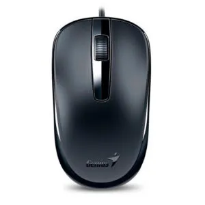 Genius Mouse Óptico DX-120 USB Cableado Negro 1000 DPI
