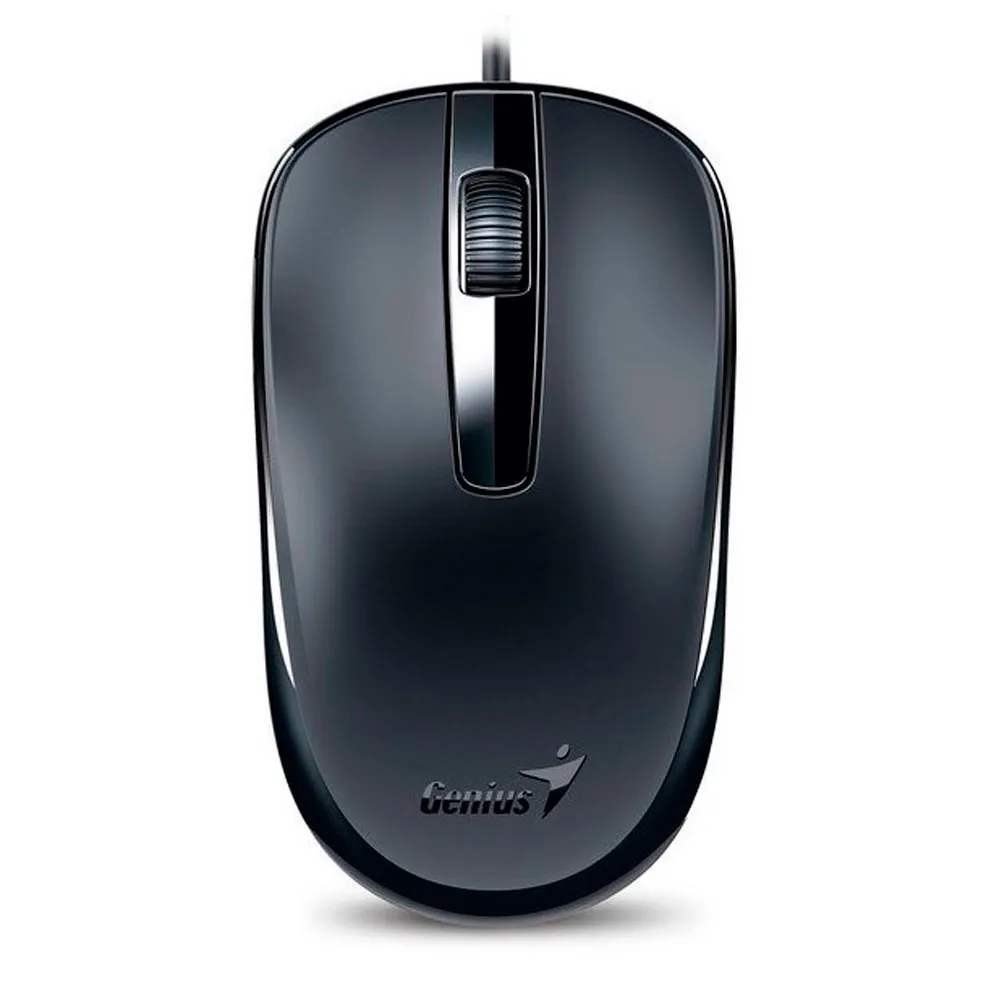 Genius Mouse Óptico DX-120 USB Cableado Negro 1000 DPI
