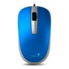 Genius Mouse Óptico Alámbrico USB DX-120 Azul 1000 DPI