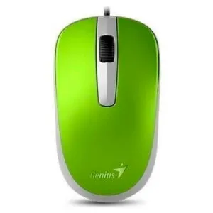 Genius Mouse Alámbrico USB Dx-120 Verde 1000 DPI Ambidiestro
