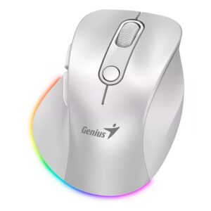 Genius Mouse Ergo 9000s Pro Blanco Ergonómico