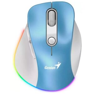 Genius Mouse Ergo 9000s Pro Azul Ergonomico