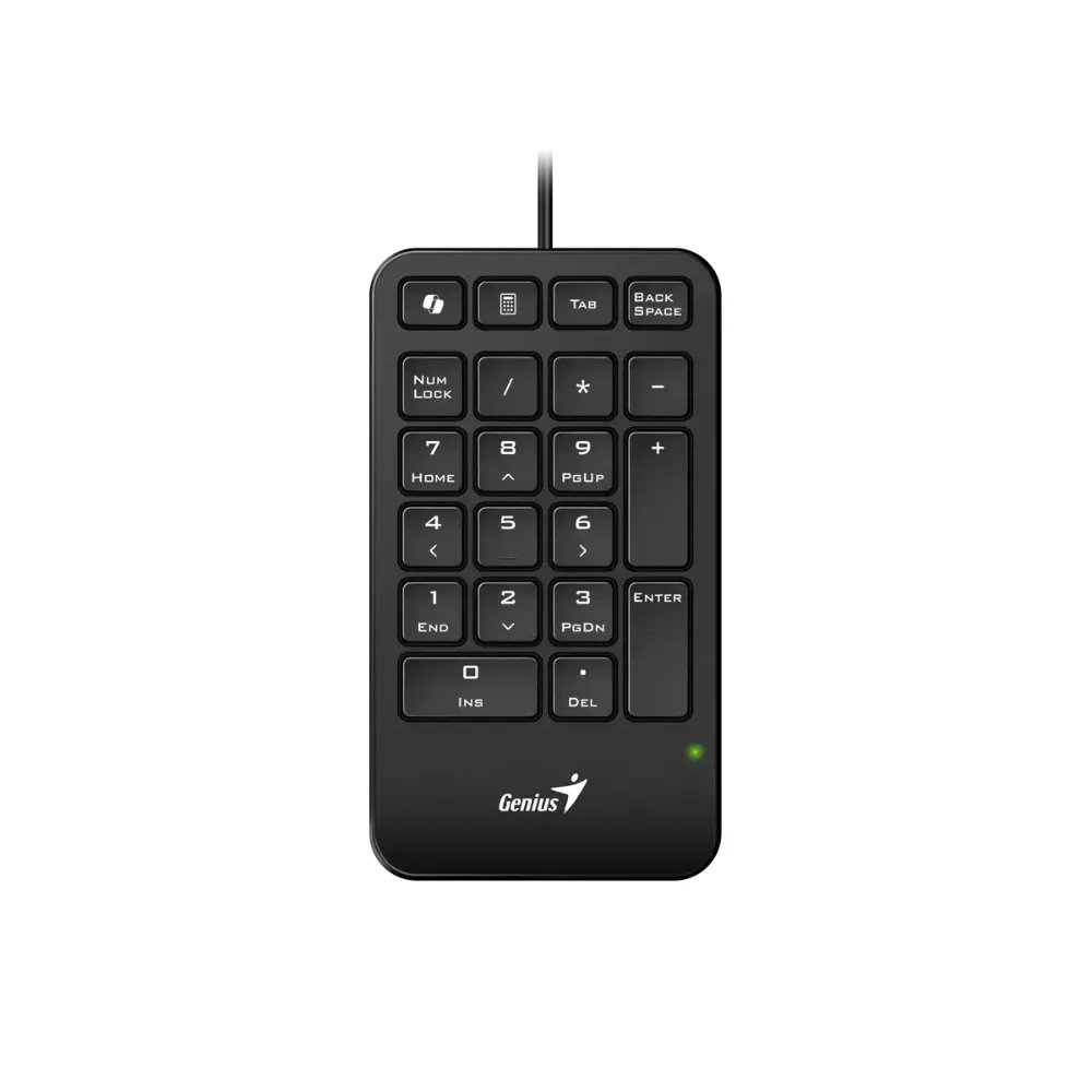 Genius Teclado Alámbrico Numpad 125 Teclas USB Negro