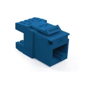 Furukawa Conector Jack RJ45 Hembra Keystone CAT6 KP6AF Azul 90/180 Grados
