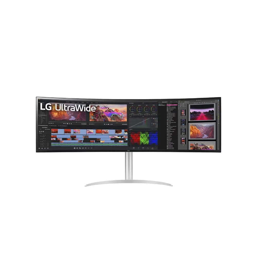 LG Monitor Ultrapanoramico UltraWide Gaming 49WQ95C-W 49 pulgadas Curvo