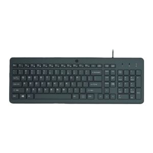 HP Teclado Alámbrico 150 Negro Conexión USB