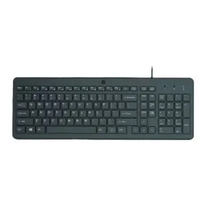 HP Teclado Alámbrico 150 Negro Conexión USB