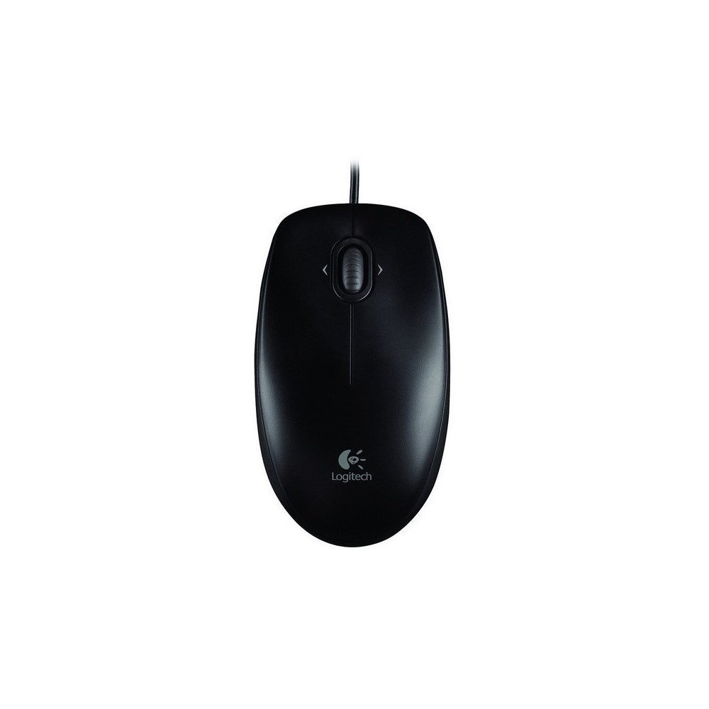 Logitech Mouse Alámbrico M90 USB Negro Compatible Win Mac