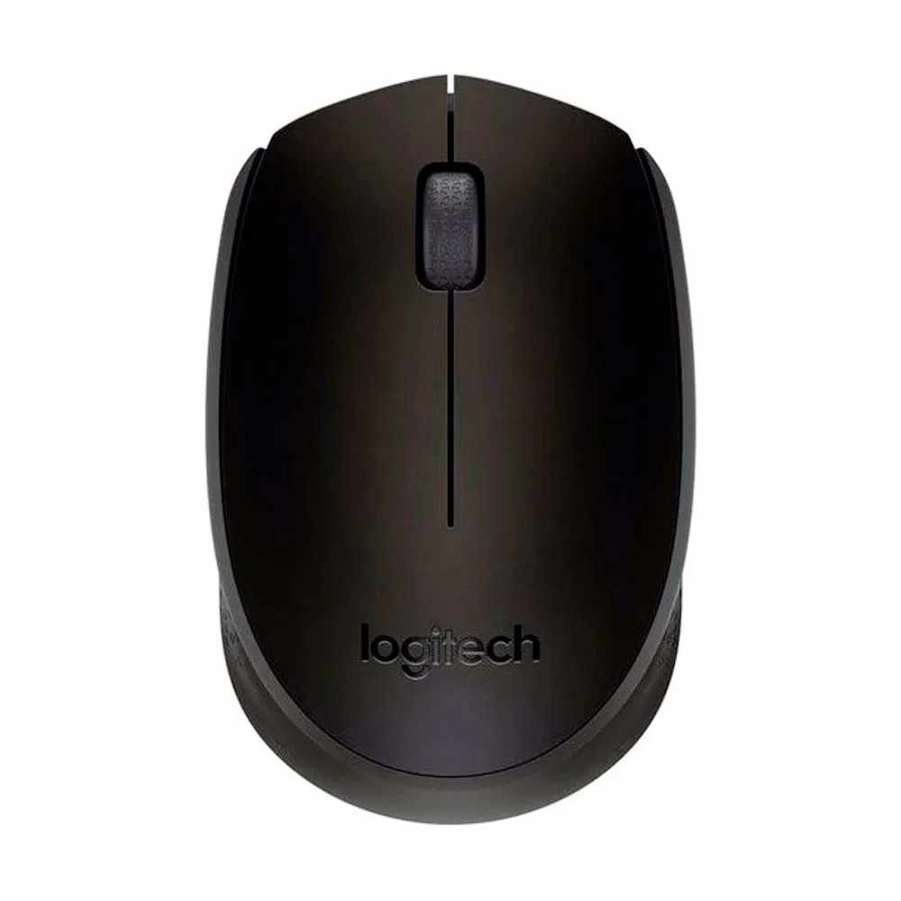 Logitech Mouse Inalámbrico M170 Batería 12 Meses Negro