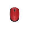 Logitech Mouse Inalámbrico M170 Rojo