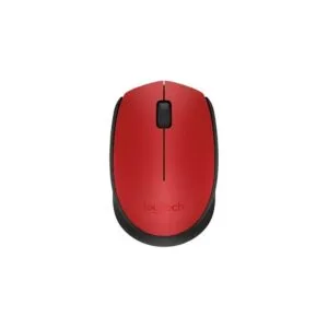 Logitech Mouse Inalámbrico M170 Rojo