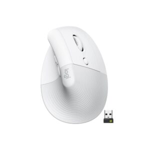 Logitech Vertical Mouse Blanco Ergonómico 910-006469