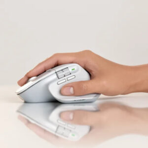 Logitech Mouse MX Master 3S Blanco Precisión Avanzada