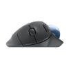Logitech Mouse Ergo M575s Negro Ratón Ergonómico Bluetooth